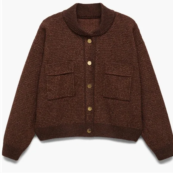 Bomber cardigan - Picture 2 of 8